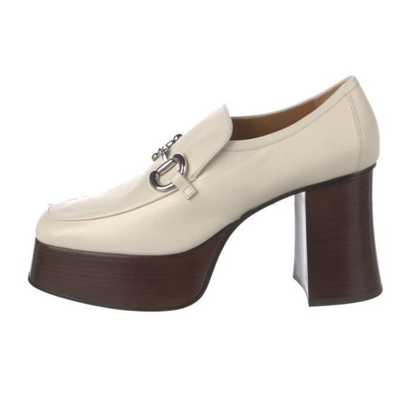 Gucci leather Platform Shoes - Picture 1 of 5